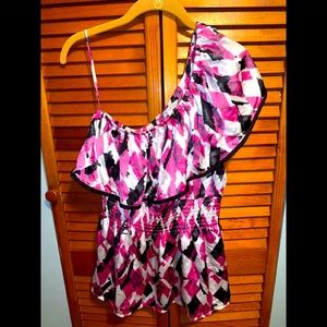 Half sleeved top (colorful)